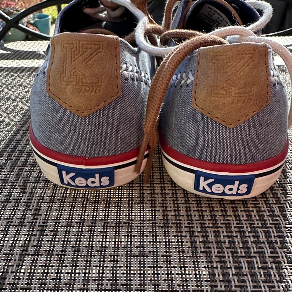 NWOT Keds Denim Tennis Shoes - Picture 3 of 7